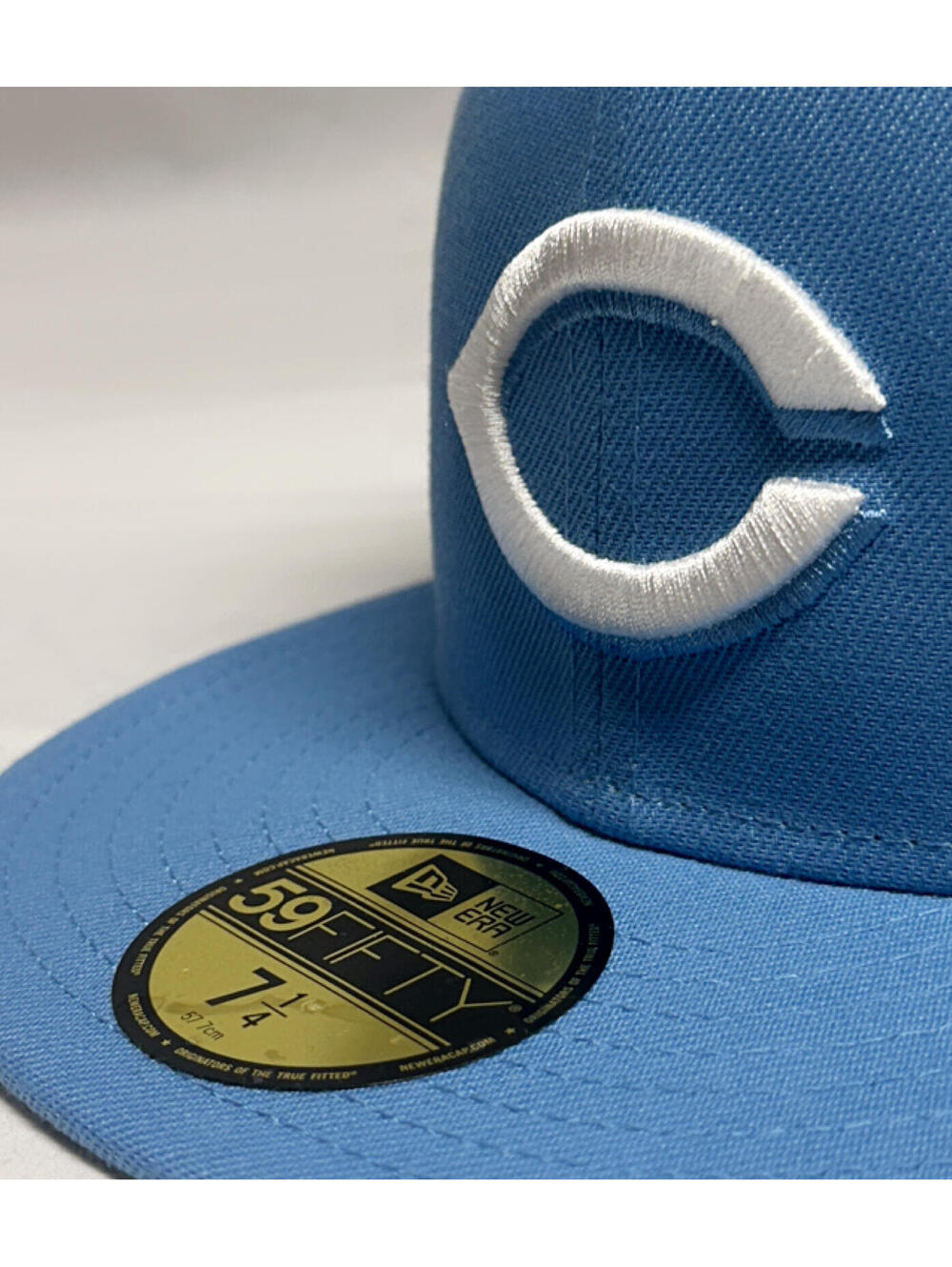 New Era Cincinnati Reds Light Blue 59FIFTY 7 1/4